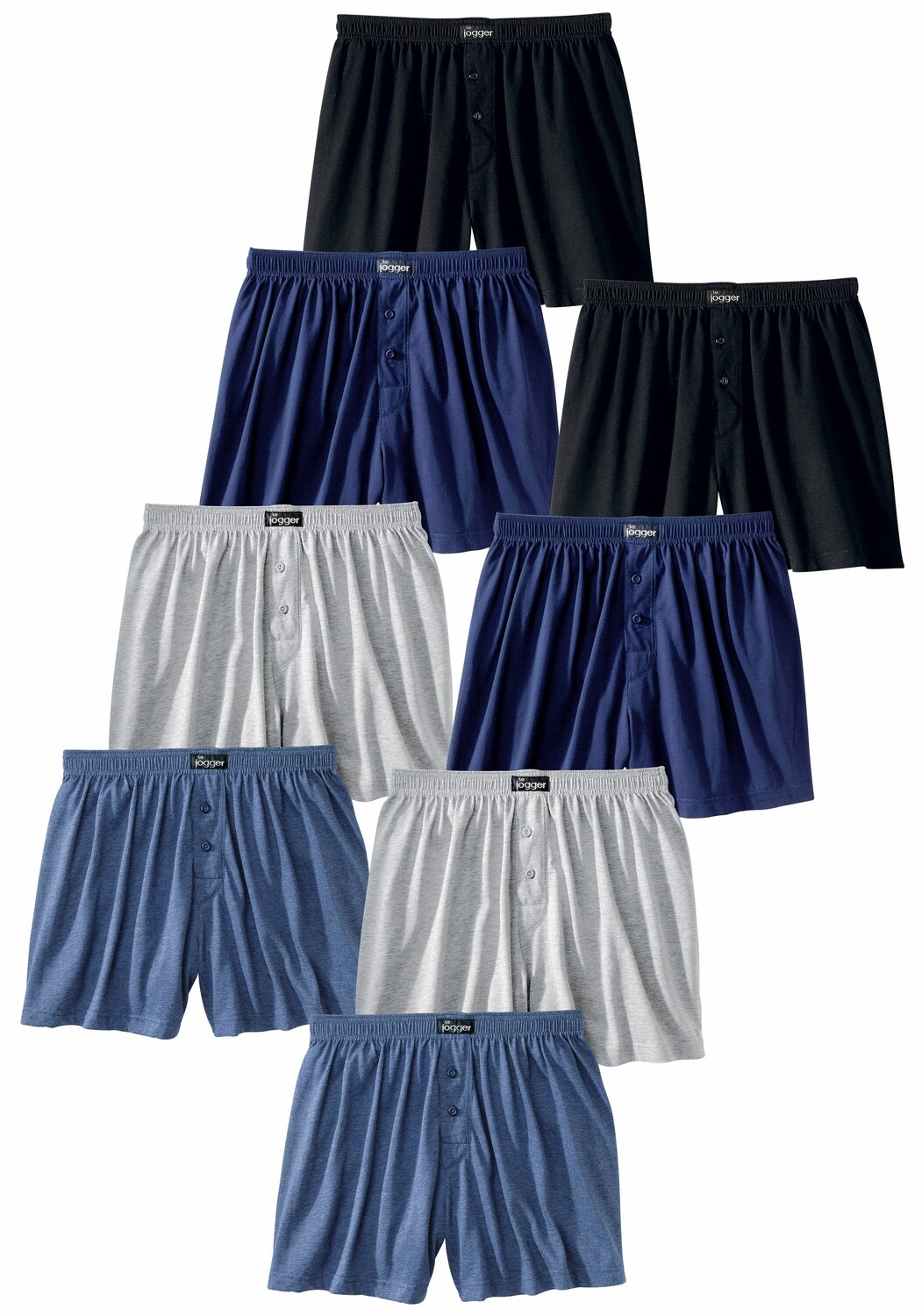 Боксеры LE JOGGER Weiter Boxer, цвет schwarz, marine, grau-meliert, blau-meliert
Боксеры LE JOGGER Weiter Boxer, цвет schwarz, marine, grau-meliert, blau-meliert