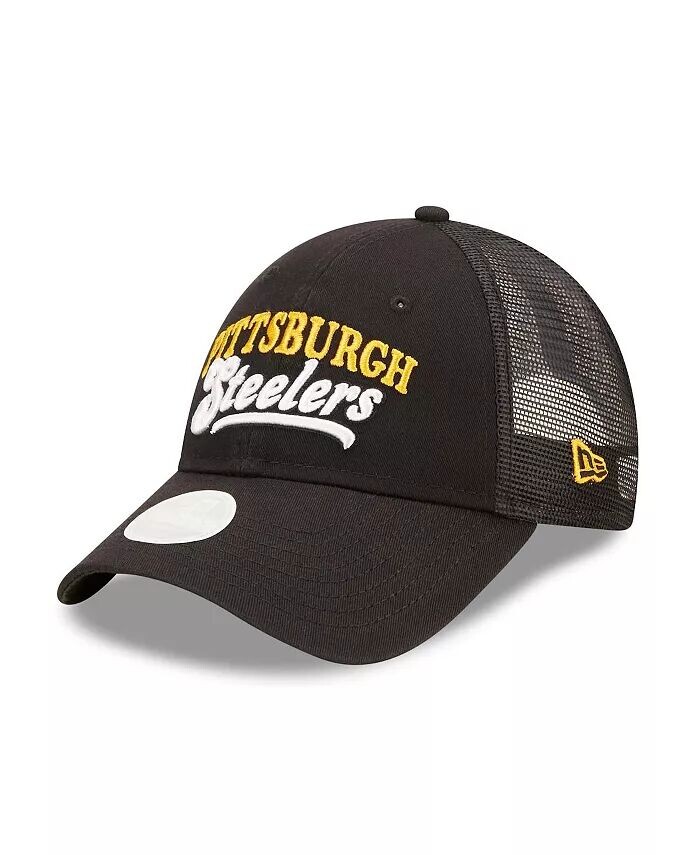 Женская черная кепка Pittsburgh Steelers Team Trucker 9Forty Snapback New Era, черный
Женская черная кепка Pittsburgh Steelers Team Trucker 9Forty Snapback New Era, черный