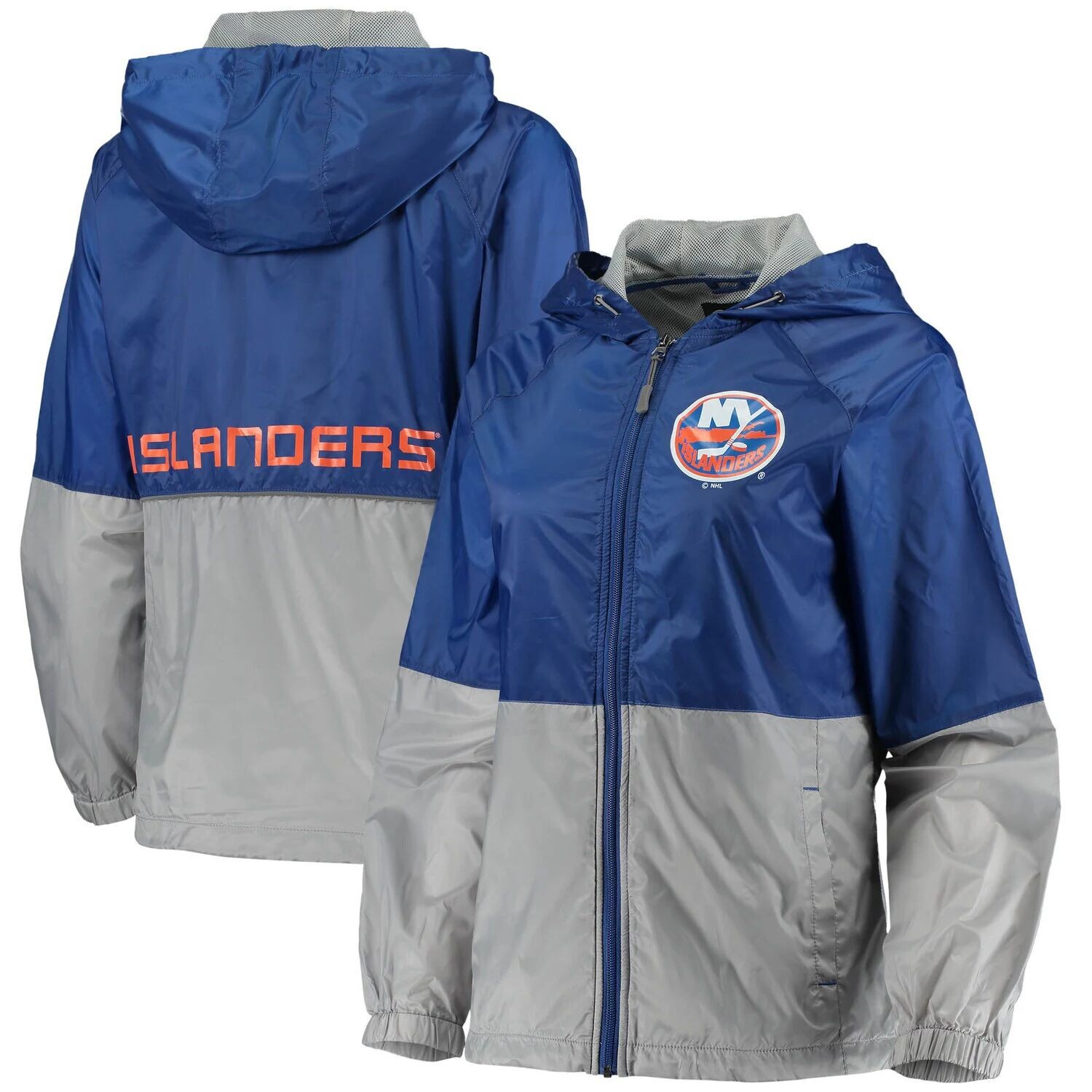 Женская куртка G-III 4Her от Carl Banks Royal New York Islanders Strike Zone с капюшоном и молнией во всю длину реглан G-III
Женская куртка G-III 4Her от Carl Banks Royal New York Islanders Strike Zone с капюшоном и молнией во всю длину реглан G-III