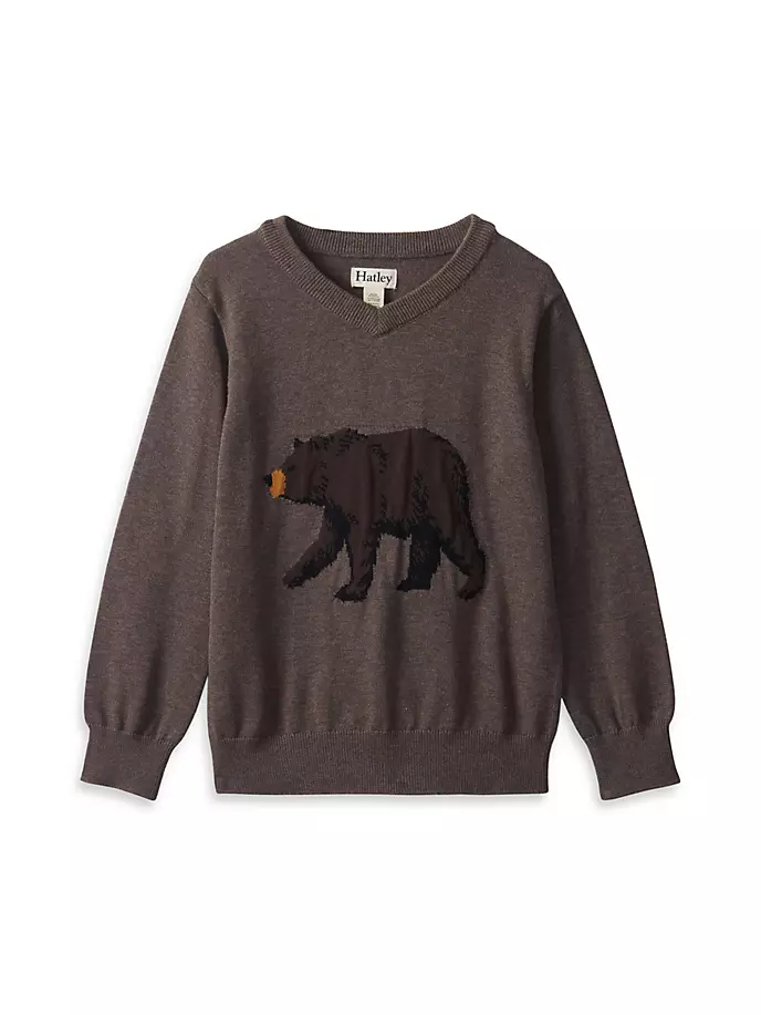 Свитер с V-образным вырезом Little Boy's & Boy's Bear Hatley, цвет brownie melange
Свитер с V-образным вырезом Little Boy's & Boy's Bear Hatley, цвет brownie melange