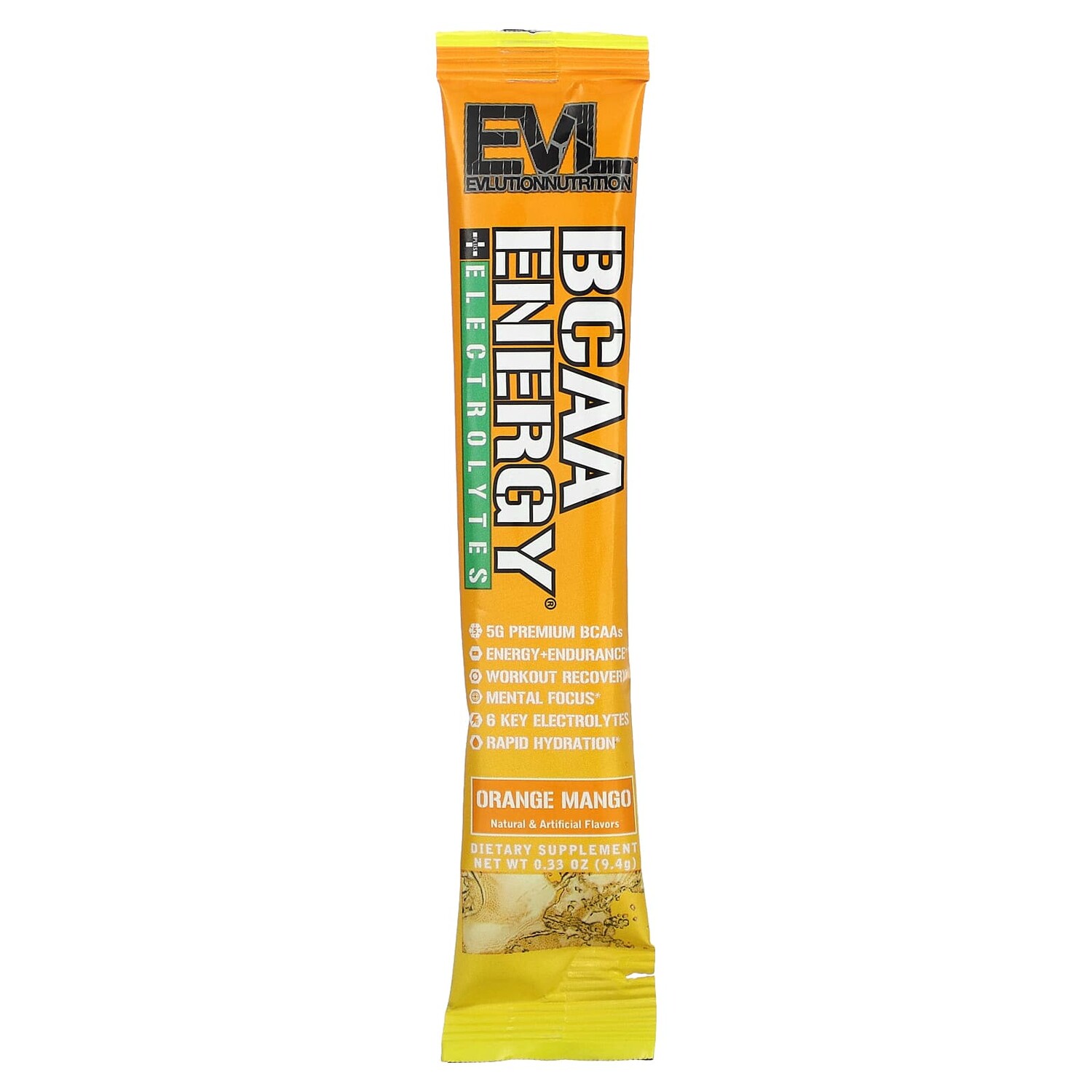 BCAA Energy Plus, электролиты с апельсином и манго, 9,4 г (0,33 унции), EVLution Nutrition
BCAA Energy Plus, электролиты с апельсином и манго, 9,4 г (0,33 унции), EVLution Nutrition