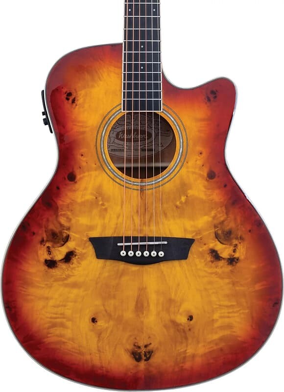 Акустическая гитара Washburn Deep Forest Burl Ace Auditorium Cutaway A/E Guitar, Amber Fade Gloss
Акустическая гитара Washburn Deep Forest Burl Ace Auditorium Cutaway A/E Guitar, Amber Fade Gloss