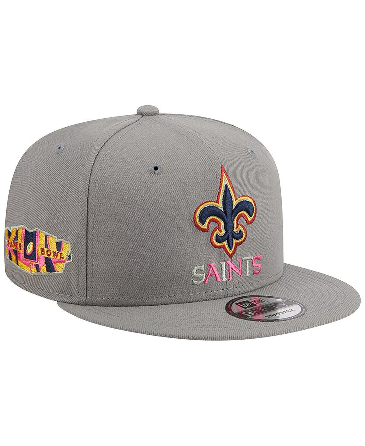 Мужская серая бейсболка New Orleans Saints Color Pack Multi 9FIFTY Snapback New Era
Мужская серая бейсболка New Orleans Saints Color Pack Multi 9FIFTY Snapback New Era