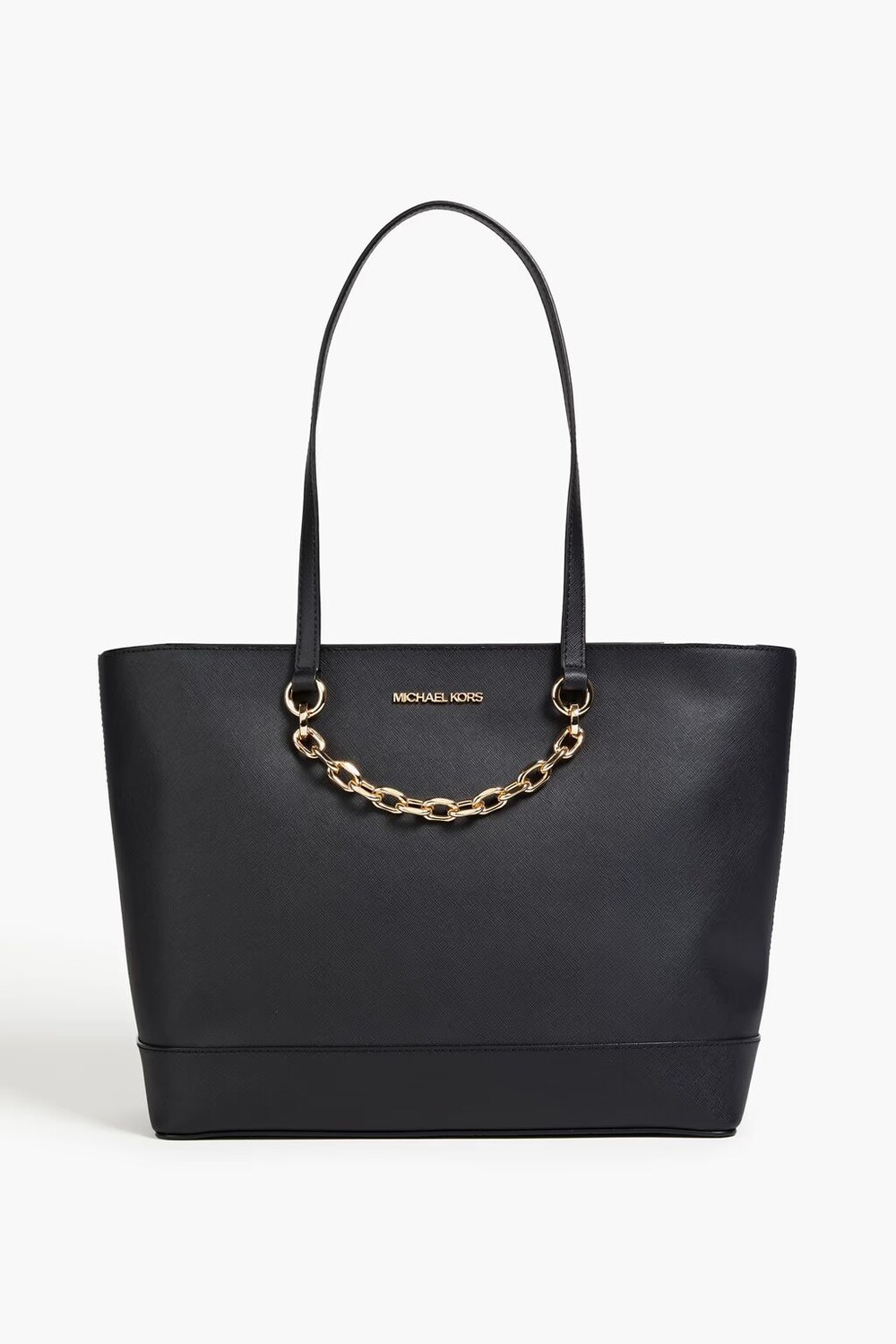 Сумка-тоут Jet Set из искусственной фактурной кожи, украшенная цепочкой Michael Michael Kors, черный
Сумка-тоут Jet Set из искусственной фактурной кожи, украшенная цепочкой Michael Michael Kors, черный