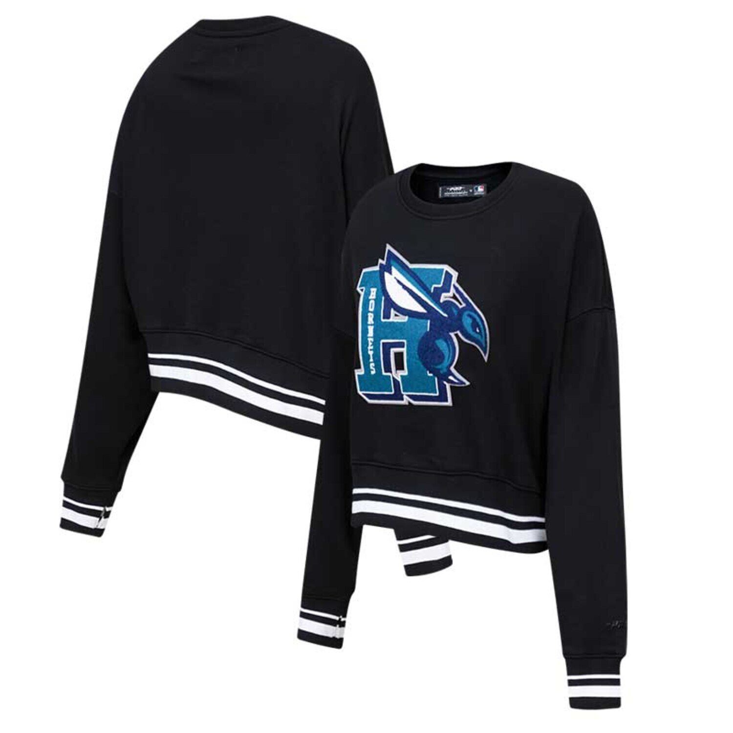 Женский пуловер Pro Standard черного цвета Charlotte Hornets Mash Up, свитшот, Черный
Женский пуловер Pro Standard черного цвета Charlotte Hornets Mash Up, свитшот, Черный