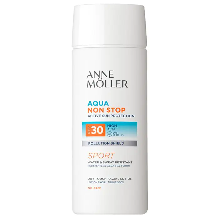 Солнцезащитный крем non stop aqua loción facial toque seco Anne Moller, количество 1 штука
Солнцезащитный крем non stop aqua loción facial toque seco Anne Moller, количество 1 штука