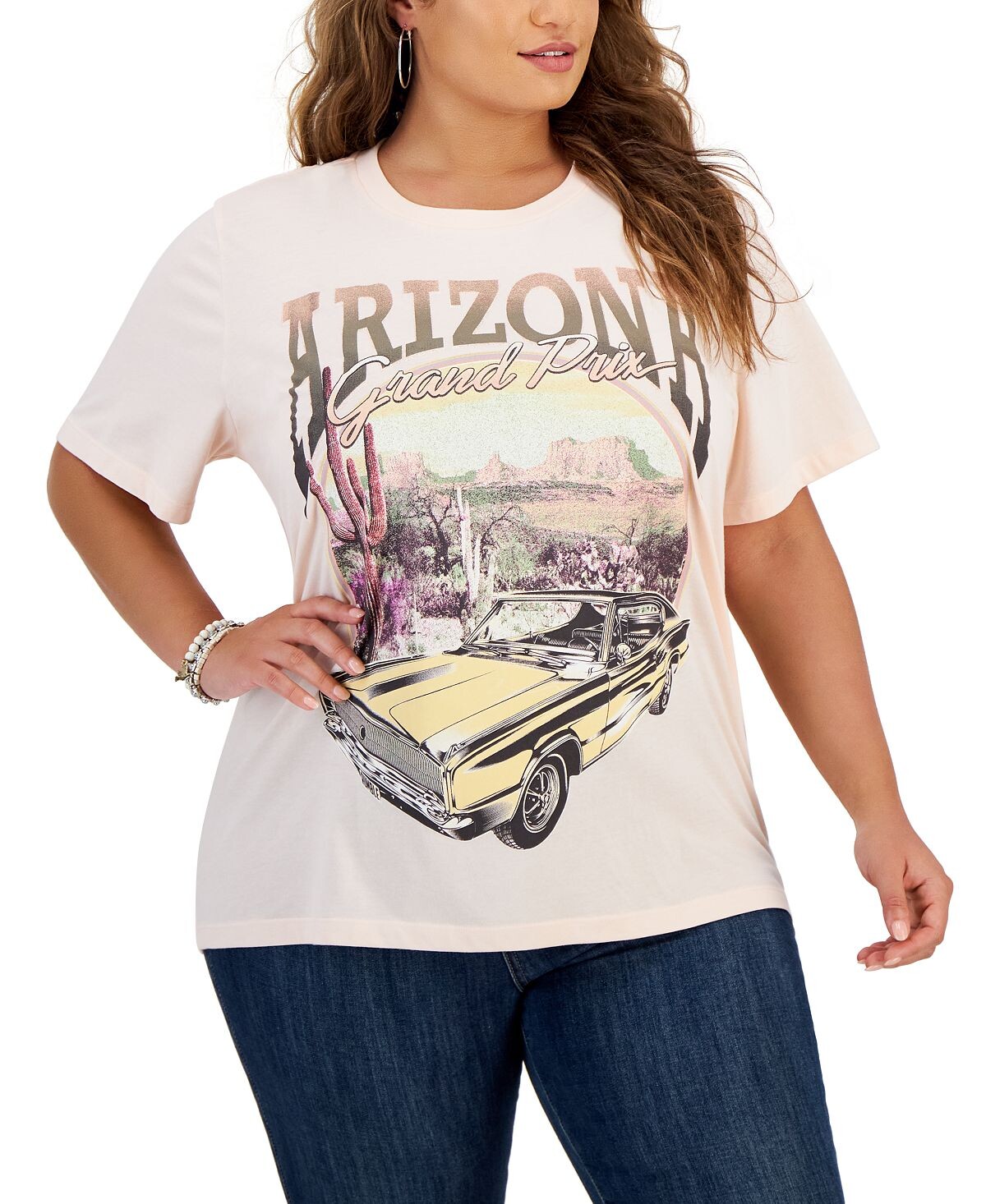 Черная модная футболка больших размеров с рисунком Grayson Threads Arizona Grayson Threads, розовый, Черный
Черная модная футболка больших размеров с рисунком Grayson Threads Arizona Grayson Threads, розовый, Черный