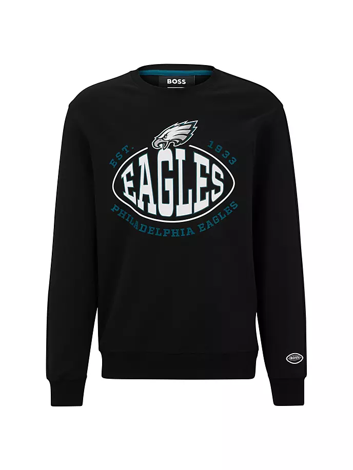 Толстовка из хлопковой смеси BOSS x NFL с совместным брендингом Boss, цвет eagles charcoal
Толстовка из хлопковой смеси BOSS x NFL с совместным брендингом Boss, цвет eagles charcoal