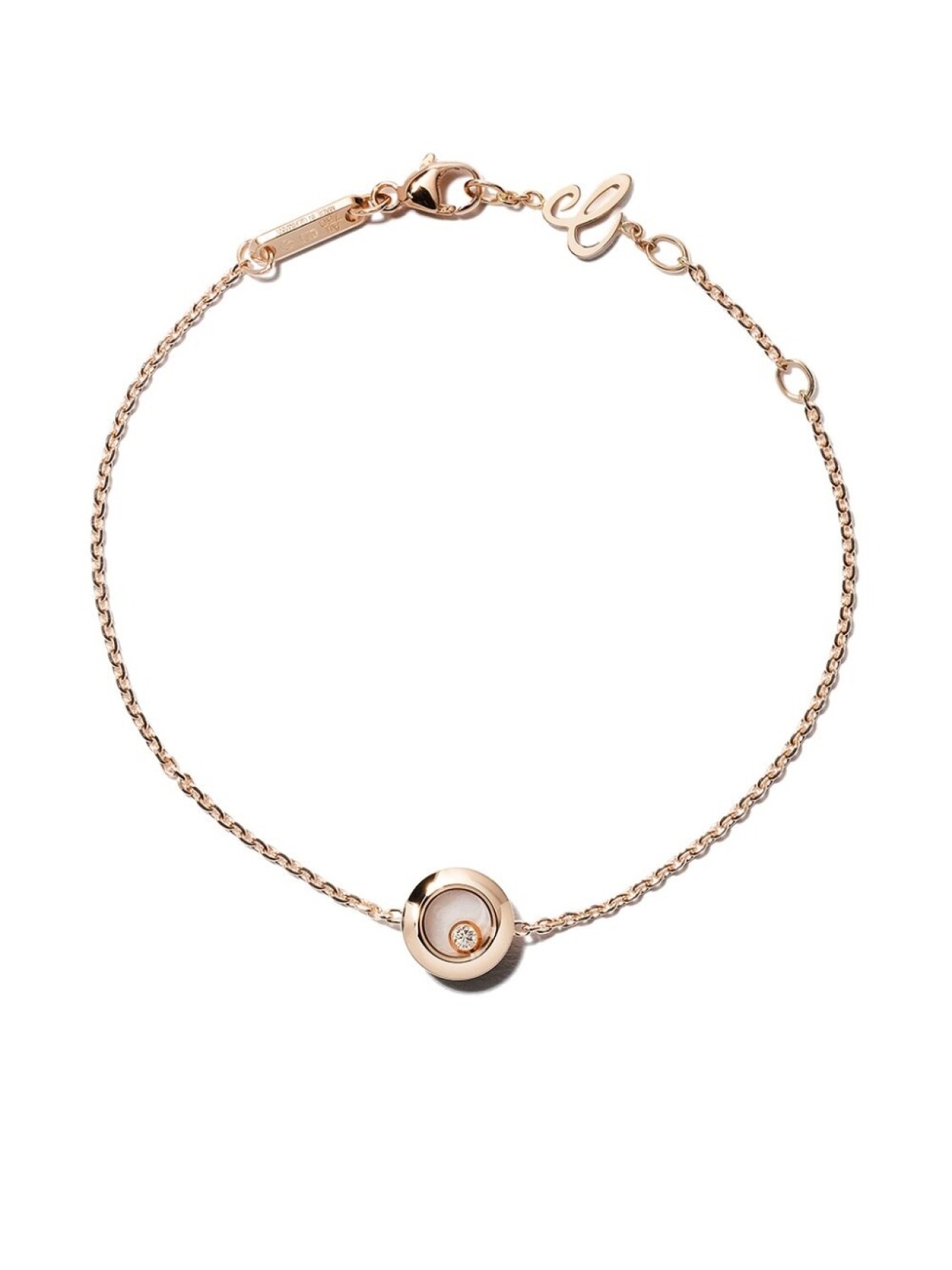 Браслет Happy Diamonds Icons из розового золота с бриллиантом Chopard, розовый
Браслет Happy Diamonds Icons из розового золота с бриллиантом Chopard, розовый