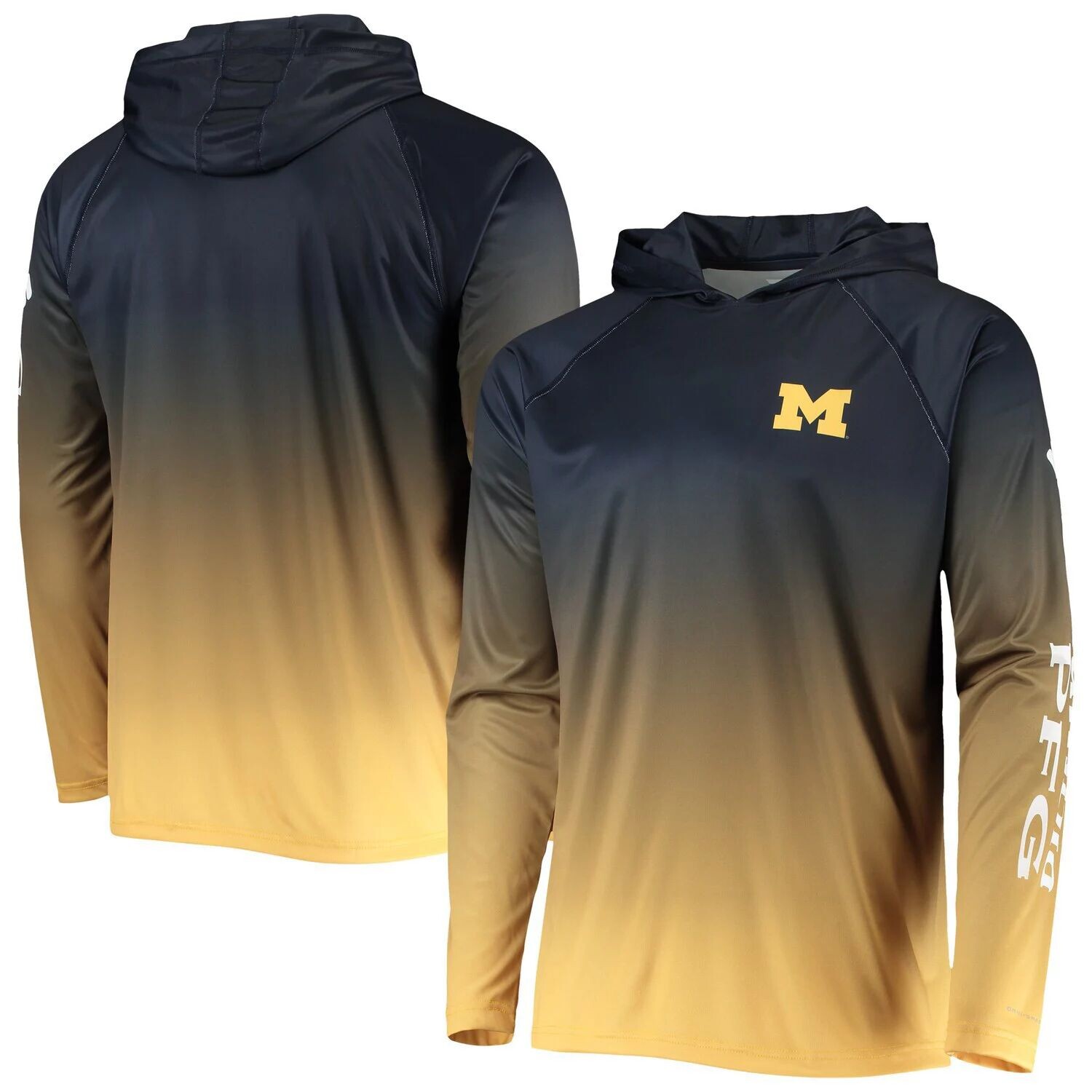 Мужская футболка Columbia PFG Navy Michigan Wolverines Terminal Tackle Omni-Shade UPF 50 с капюшоном и длинными рукавами
Мужская футболка Columbia PFG Navy Michigan Wolverines Terminal Tackle Omni-Shade UPF 50 с капюшоном и длинными рукавами