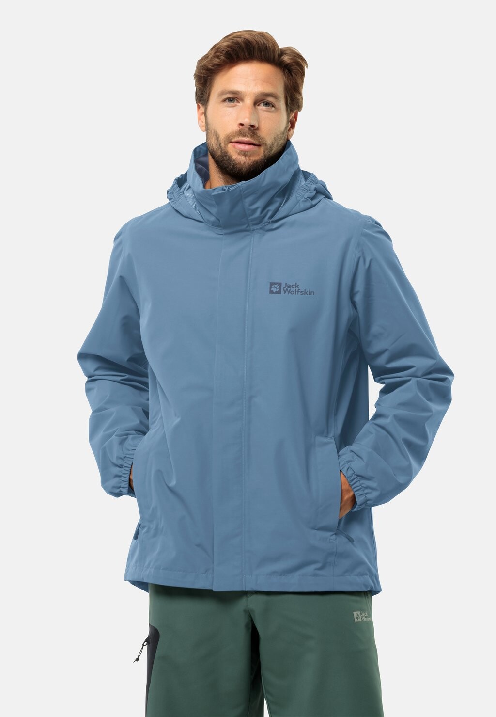 Дождевик/водоотталкивающая куртка STORMY POINT Jack Wolfskin, цвет elemental blue
Дождевик/водоотталкивающая куртка STORMY POINT Jack Wolfskin, цвет elemental blue