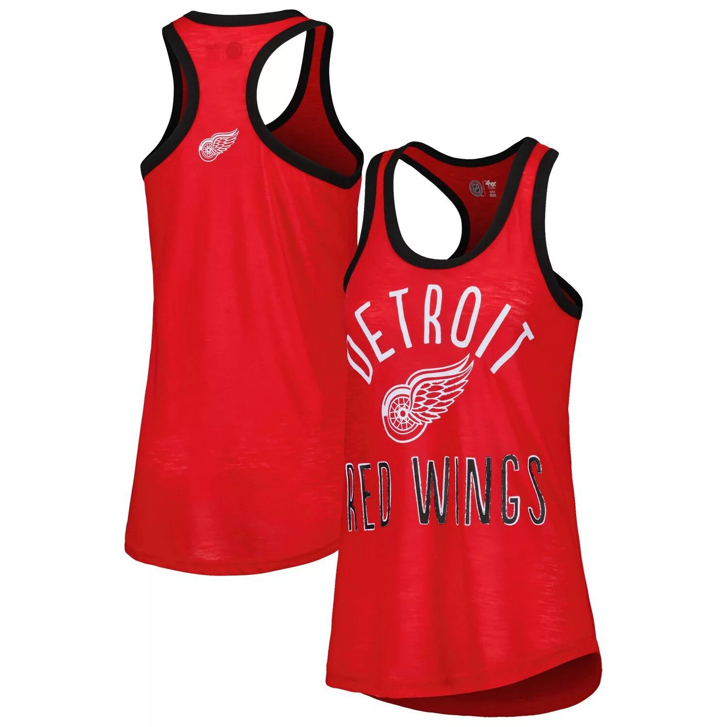 Женская майка G-III 4Her от Carl Banks Red Detroit Red Wings First Base Racerback с овальным вырезом G-III
Женская майка G-III 4Her от Carl Banks Red Detroit Red Wings First Base Racerback с овальным вырезом G-III