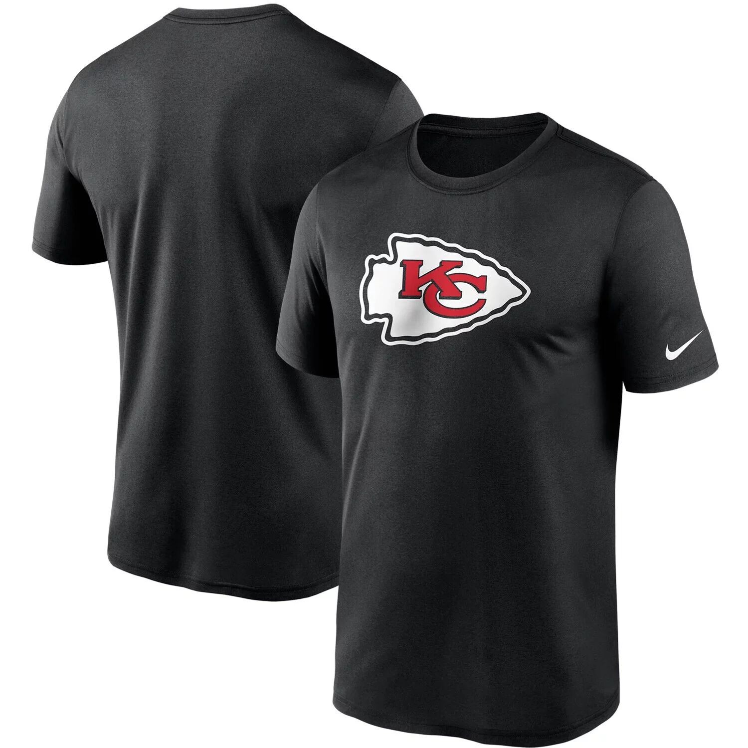 Мужская черная футболка с логотипом Kansas City Chiefs Essential Legend Performance Nike, Черный
Мужская черная футболка с логотипом Kansas City Chiefs Essential Legend Performance Nike, Черный
