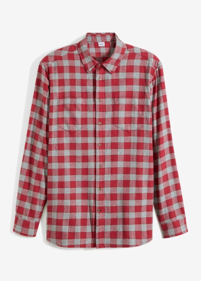Фланелевая рубашка с длинными рукавами удобного кроя John Baner Jeanswear, красный
Фланелевая рубашка с длинными рукавами удобного кроя John Baner Jeanswear, красный