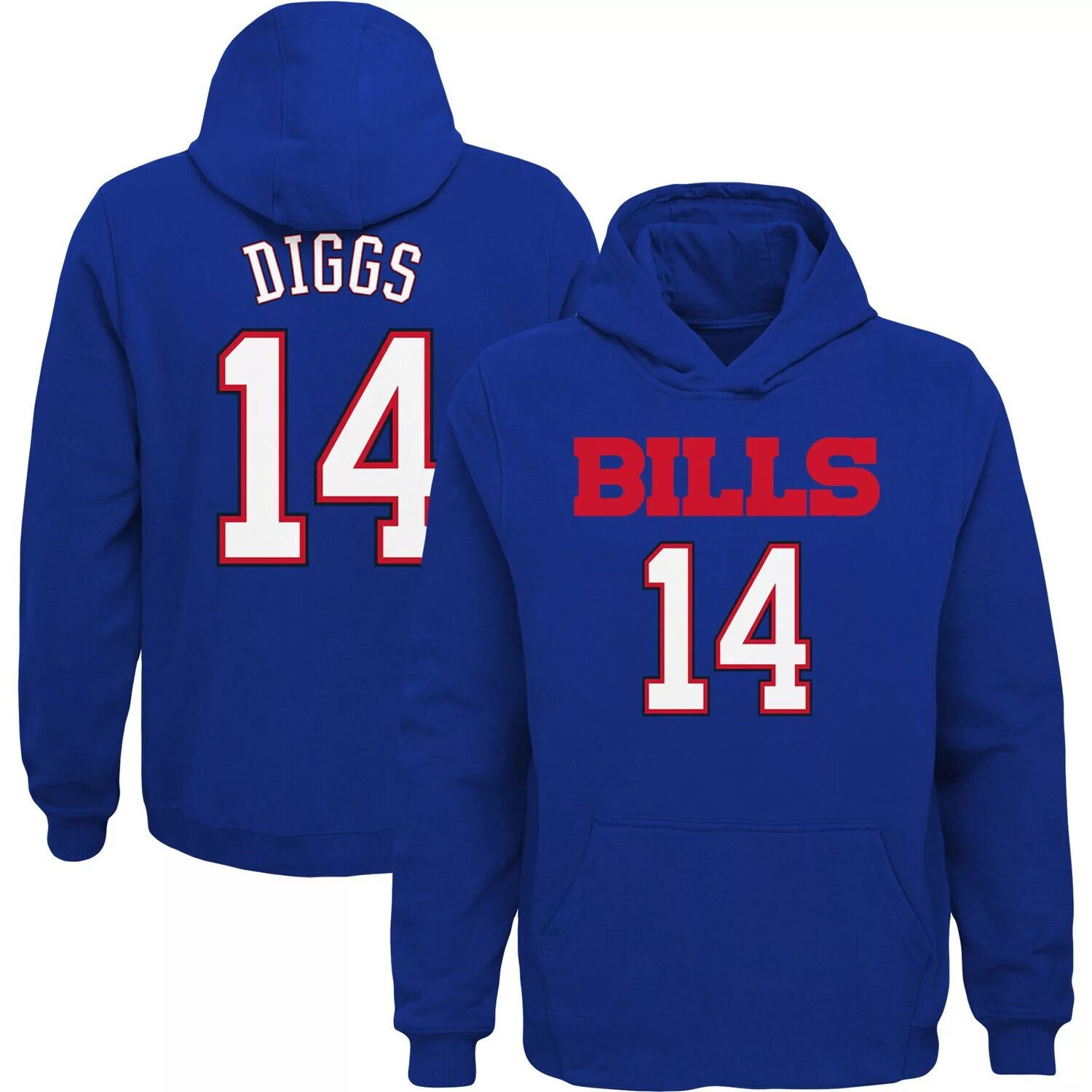 Молодежный пуловер с капюшоном Stefon Diggs Royal Buffalo Bills Mainliner с именем и номером игрока Outerstuff
Молодежный пуловер с капюшоном Stefon Diggs Royal Buffalo Bills Mainliner с именем и номером игрока Outerstuff