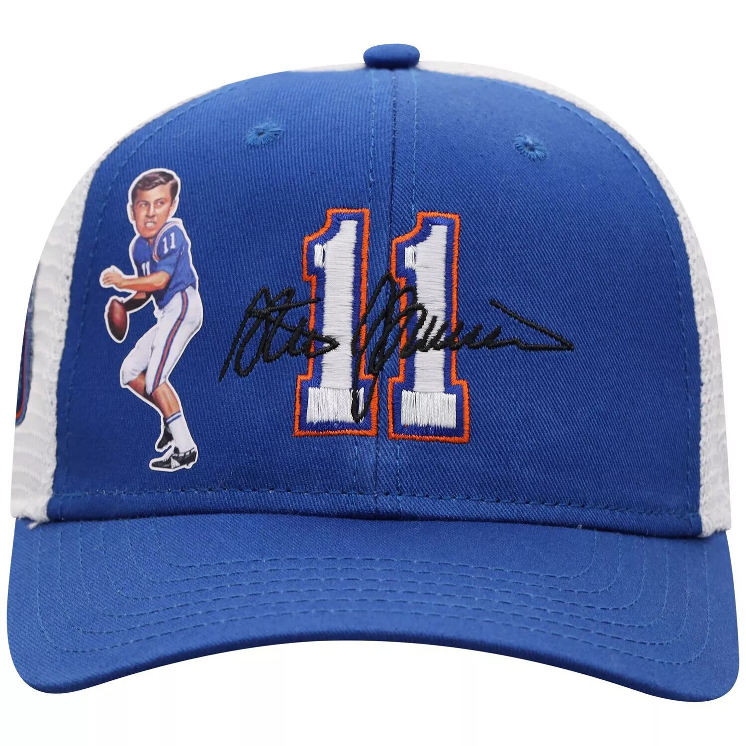Мужская кепка Top of the World Steve Spurrier Royal/White Florida Gators Ring of Honor Trucker Snapback
Мужская кепка Top of the World Steve Spurrier Royal/White Florida Gators Ring of Honor Trucker Snapback
