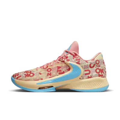 Кроссовки Nike Freak 4 Basketball Shoes, цвет Pale Vanilla/Coral Chalk/Blue Lightning
Кроссовки Nike Freak 4 Basketball Shoes, цвет Pale Vanilla/Coral Chalk/Blue Lightning