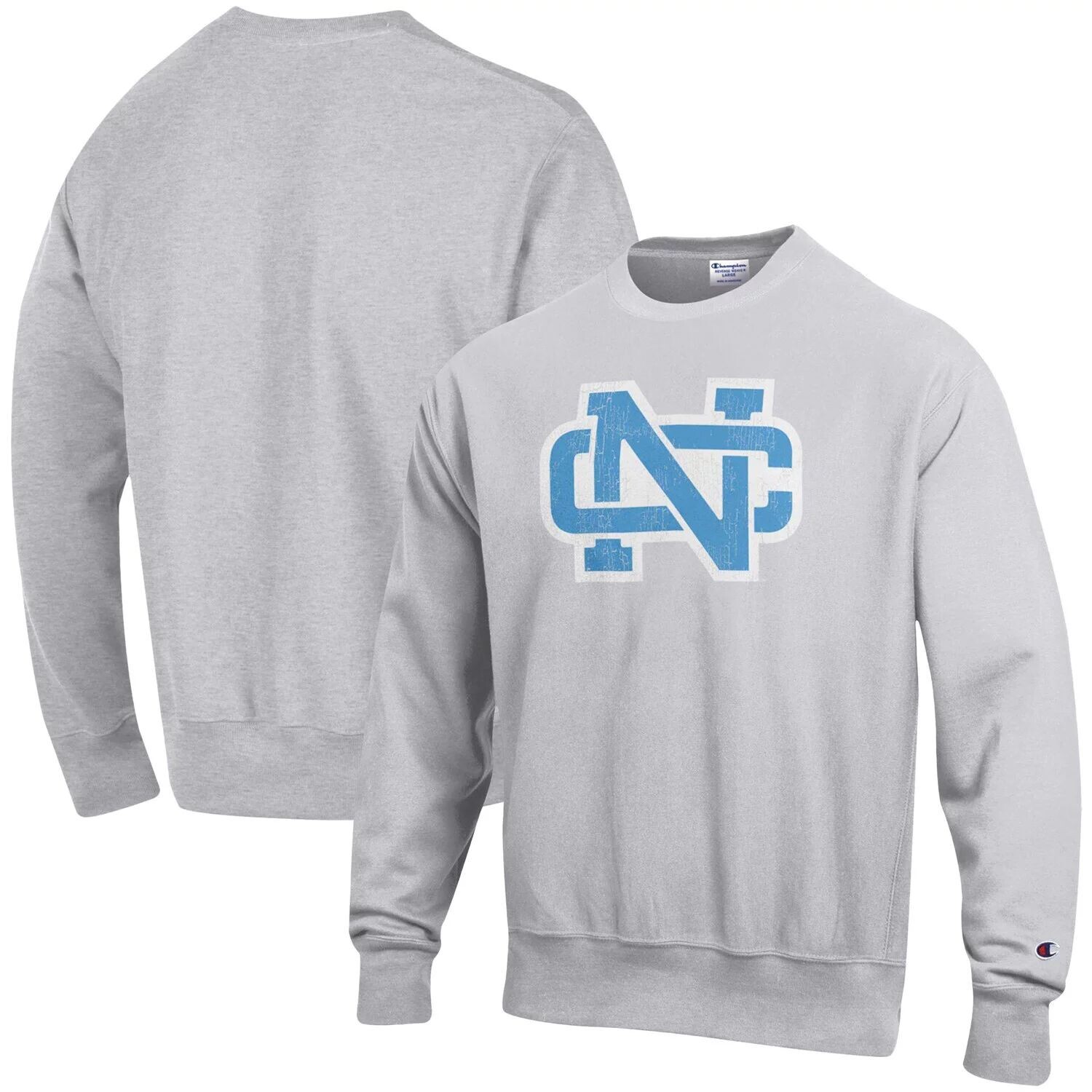 Мужской пуловер с обратным переплетением и логотипом Vault на каблуках North Carolina Tar Heels серого цвета, толстовка с капюшоном Champion, Серый
Мужской пуловер с обратным переплетением и логотипом Vault на каблуках North Carolina Tar Heels серого цвета, толстовка с капюшоном Champion, Серый