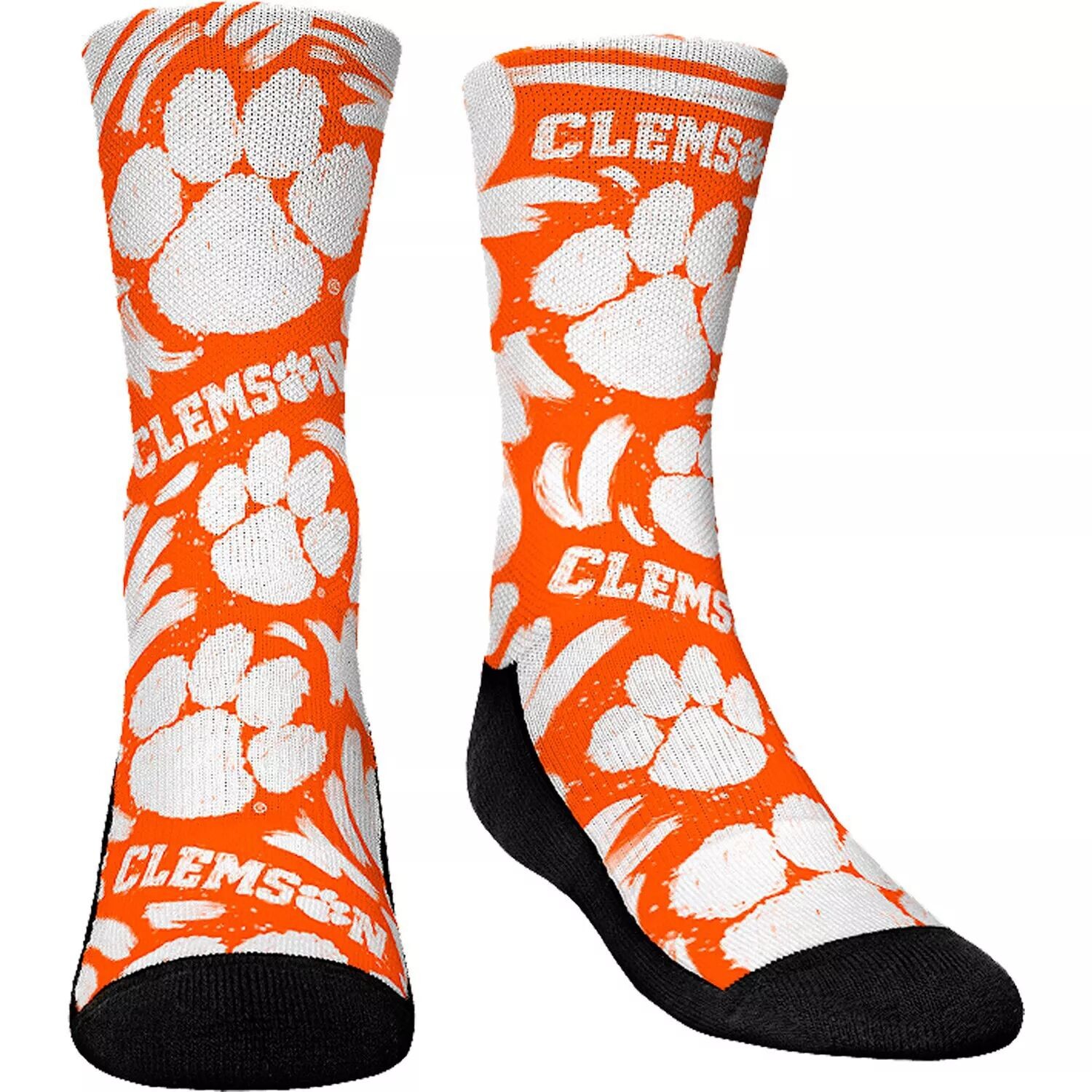 Молодежные носки Rock Em Носки Clemson Tigers с логотипом и краской Crew Unbranded
Молодежные носки Rock Em Носки Clemson Tigers с логотипом и краской Crew Unbranded
