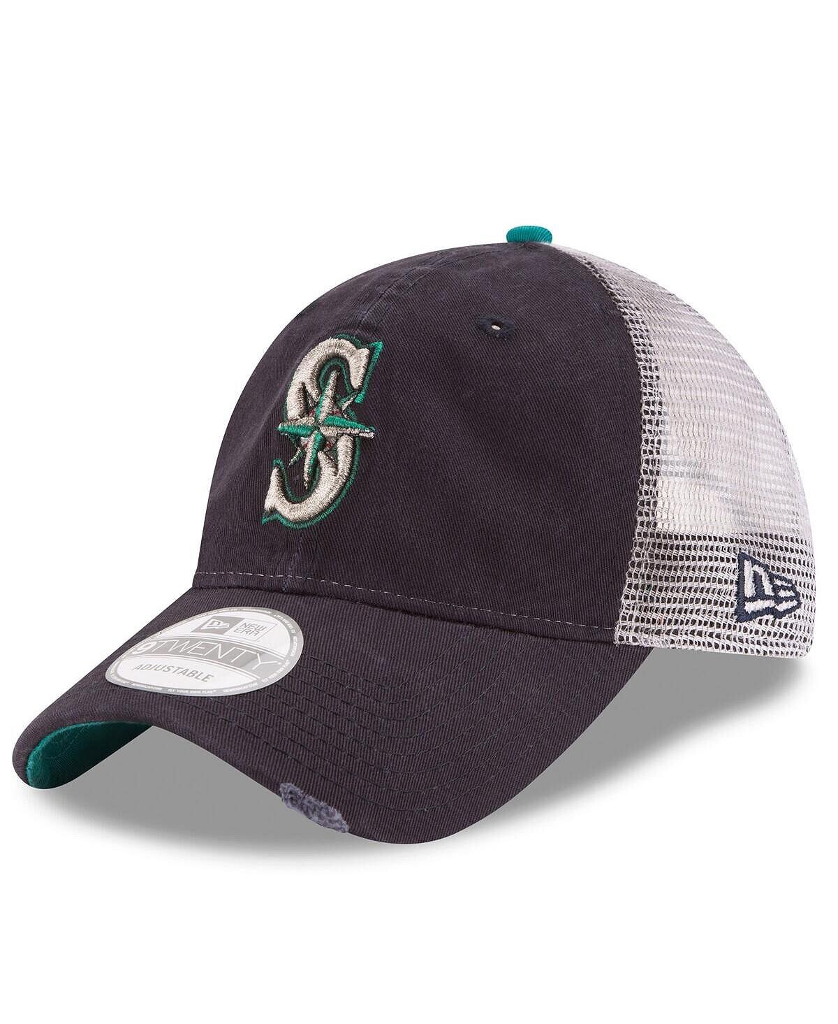 Мужская темно-синяя регулируемая кепка Seattle Mariners Team Rustic 9TWENTY Trucker New Era
Мужская темно-синяя регулируемая кепка Seattle Mariners Team Rustic 9TWENTY Trucker New Era