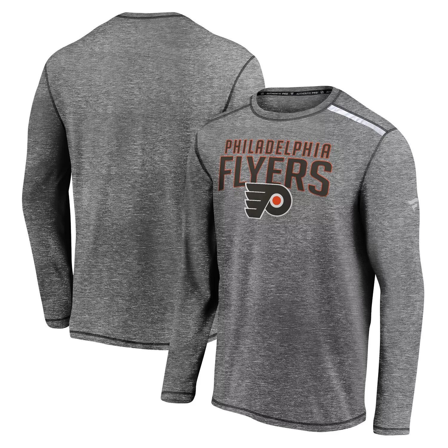 Мужская серая футболка Fanatics с длинными рукавами и логотипом Philadelphia Flyers Special Edition, Серый
Мужская серая футболка Fanatics с длинными рукавами и логотипом Philadelphia Flyers Special Edition, Серый