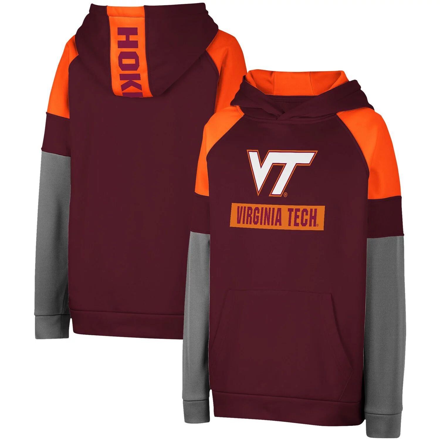 Пуловер с капюшоном с цветными блоками Youth Colosseum Maroon Virginia Tech Hokies Colosseum
Пуловер с капюшоном с цветными блоками Youth Colosseum Maroon Virginia Tech Hokies Colosseum