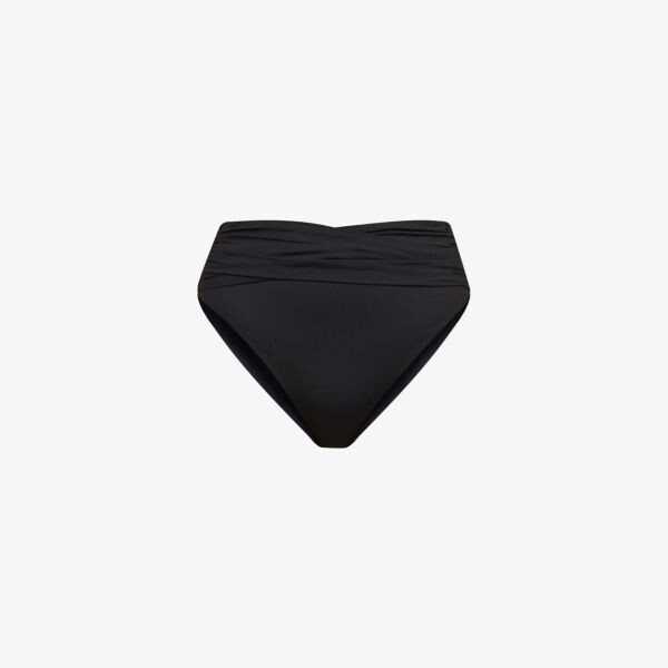 Плавки бикини collective с высокой посадкой и запахом из переработанного нейлона Seafolly, черный
Плавки бикини collective с высокой посадкой и запахом из переработанного нейлона Seafolly, черный