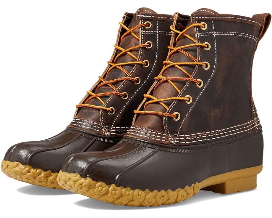 Ботинки L.L.Bean Bean 8" Leather Primaloft Flannel Lined, цвет Classic Brown/Bean Boot Brown/Gum/Iron
Ботинки L.L.Bean Bean 8" Leather Primaloft Flannel Lined, цвет Classic Brown/Bean Boot Brown/Gum/Iron