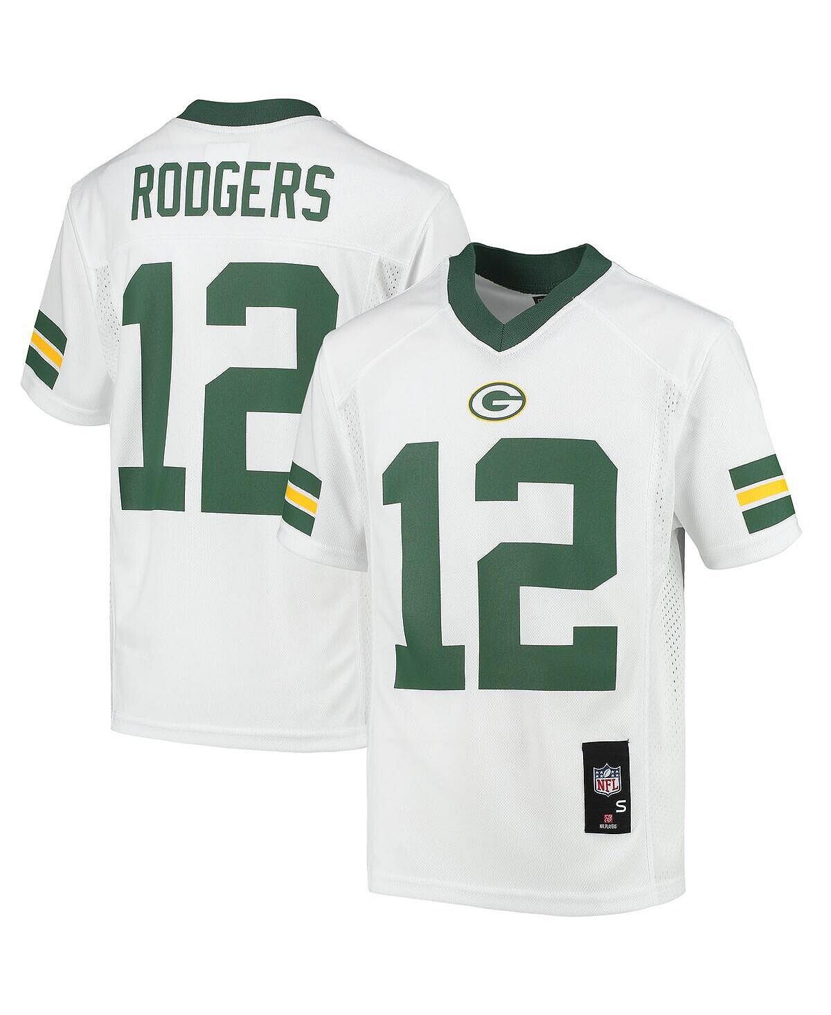 Реплика игрока Big Boys and Girls Аарона Роджерса White Green Bay Packers Outerstuff
Реплика игрока Big Boys and Girls Аарона Роджерса White Green Bay Packers Outerstuff