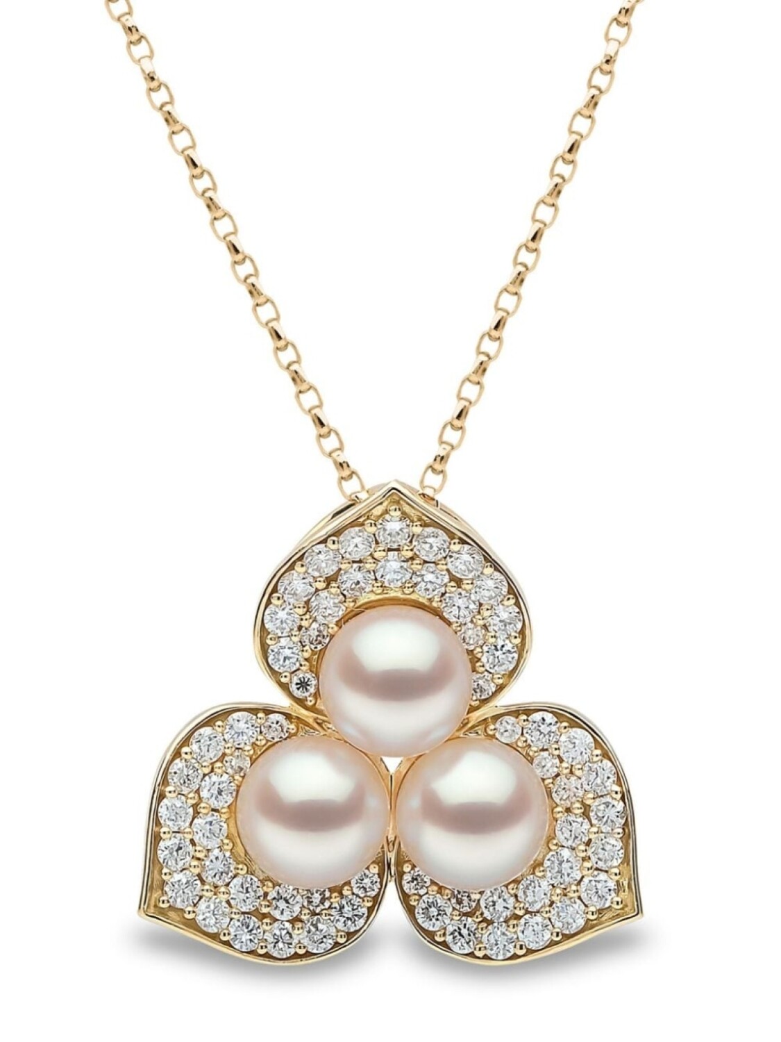 Подвеска Petal из желтого золота с жемчугом и бриллиантами Yoko London, золотой
Подвеска Petal из желтого золота с жемчугом и бриллиантами Yoko London, золотой