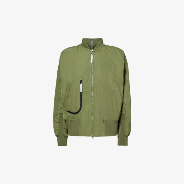 Куртка свободного кроя TrueCasuals из переработанного полиэстера Adidas By Stella Mccartney, зеленый
Куртка свободного кроя TrueCasuals из переработанного полиэстера Adidas By Stella Mccartney, зеленый