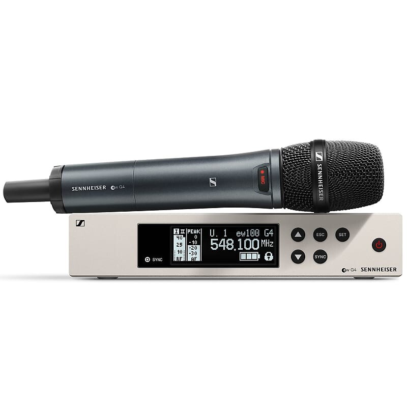 Беспроводная система Sennheiser Sennheiser EW 100 G4-835-S Evolution Handheld Wireless System (A1 Band/470-516 MHz)
Беспроводная система Sennheiser Sennheiser EW 100 G4-835-S Evolution Handheld Wireless System (A1 Band/470-516 MHz)