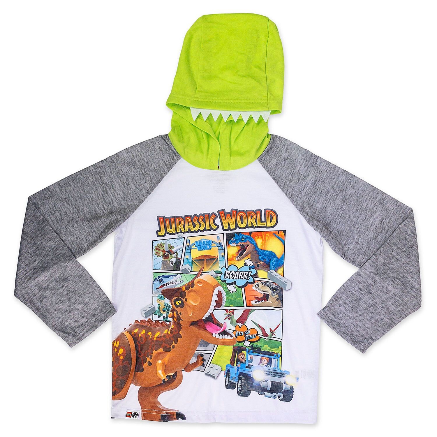 Пижамный комплект с капюшоном и верхом и низом Lego Jurassic World для мальчиков 4–12 лет Licensed Character
Пижамный комплект с капюшоном и верхом и низом Lego Jurassic World для мальчиков 4–12 лет Licensed Character