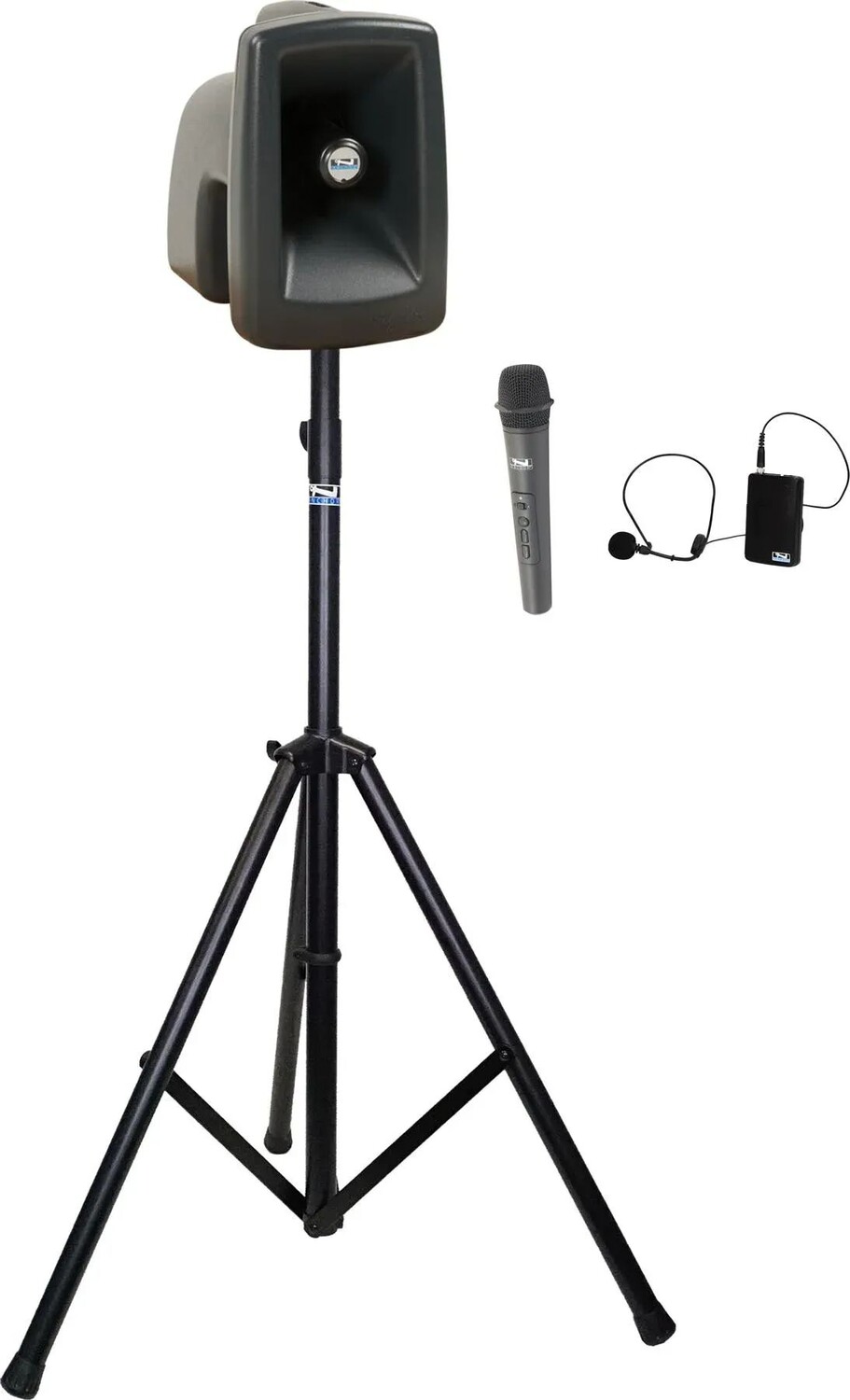 Беспроводная акустическая система Anchor Audio MegaVox 2 с беспроводными головными и ручными микрофонами
Беспроводная акустическая система Anchor Audio MegaVox 2 с беспроводными головными и ручными микрофонами