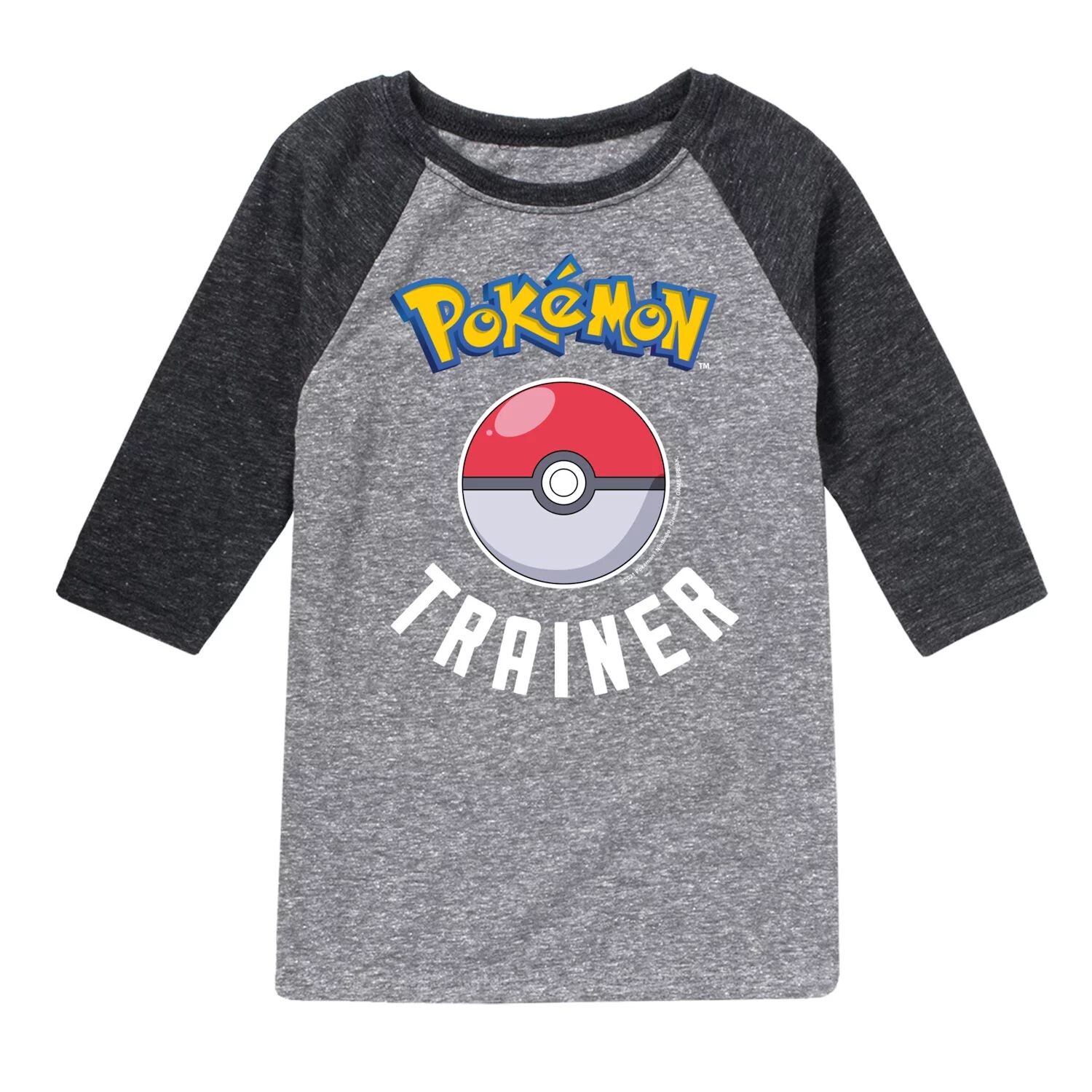 Футболка реглан с рисунком Pokemon Trainer для мальчиков 8–20 лет Licensed Character, серый/черный
Футболка реглан с рисунком Pokemon Trainer для мальчиков 8–20 лет Licensed Character, серый/черный