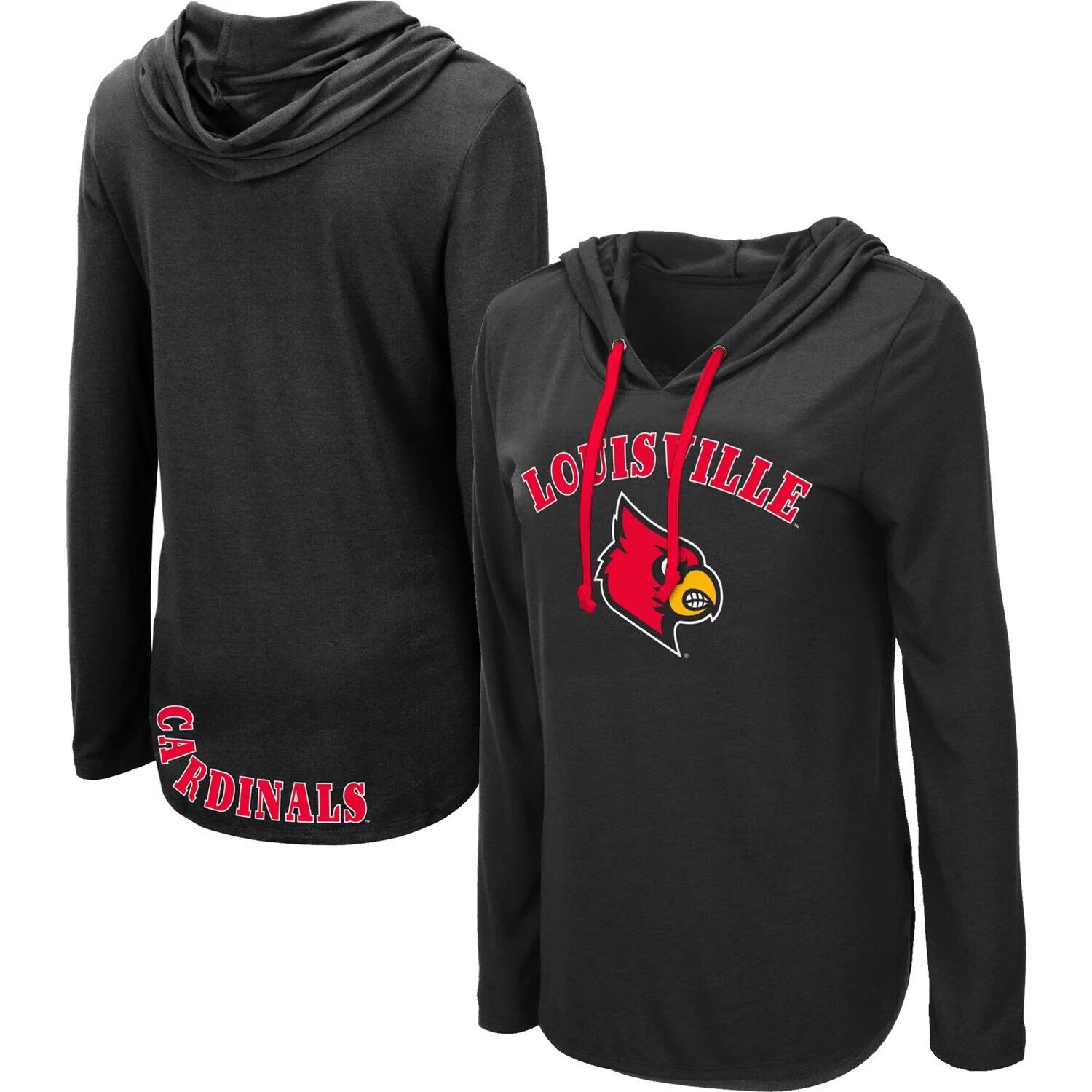 Женская черная футболка с капюшоном с длинным рукавом Colosseum Louisville Cardinals My Lover Colosseum
Женская черная футболка с капюшоном с длинным рукавом Colosseum Louisville Cardinals My Lover Colosseum