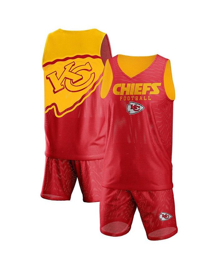 Мужской красный комплект из майки и шорт Kansas City Chiefs из сетчатой ткани с v-образным вырезом и цветными блоками FOCO, красный
Мужской красный комплект из майки и шорт Kansas City Chiefs из сетчатой ткани с v-образным вырезом и цветными блоками FOCO, красный