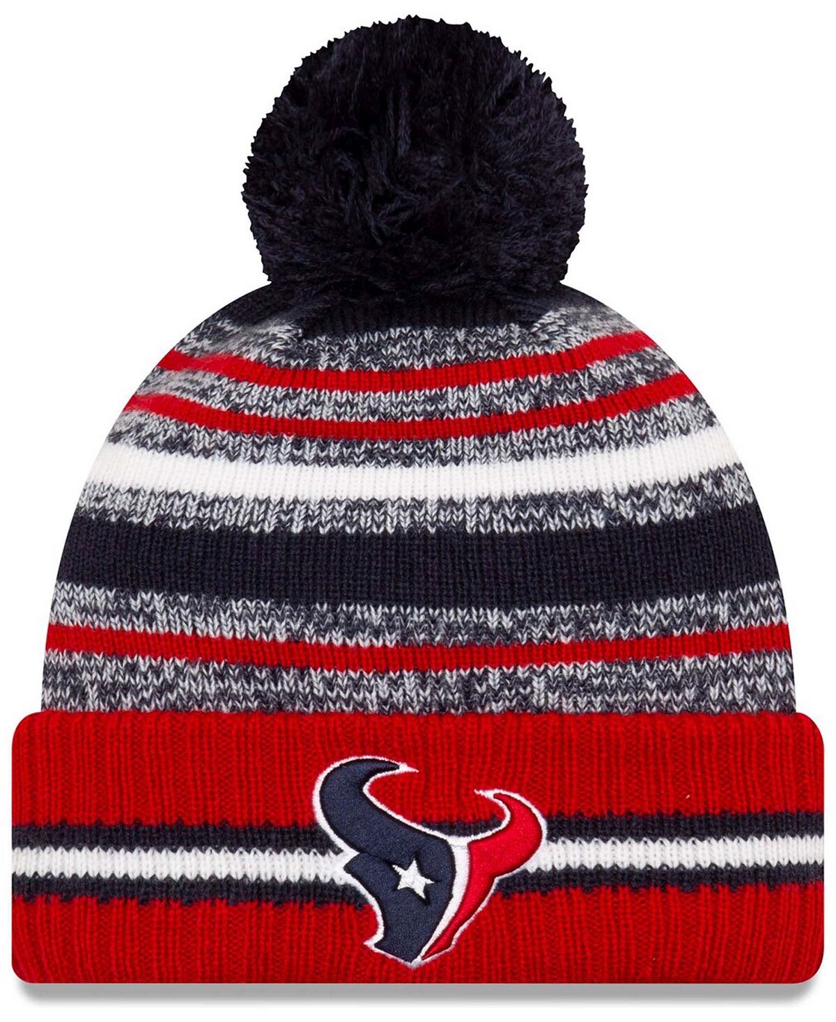 Спортивная вязаная шапка Big Boys Navy and Red Houston Texans 2021 NFL Sideline с помпонами и манжетами New Era
Спортивная вязаная шапка Big Boys Navy and Red Houston Texans 2021 NFL Sideline с помпонами и манжетами New Era