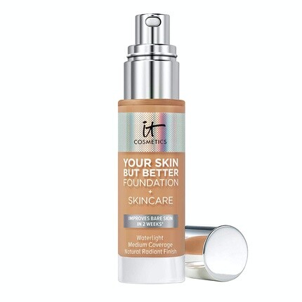 it COSMETICS Тональный крем Your Skin But Better + увлажняющее покрытие для ухода за кожей 1,0 жидких унций, 41 оттенок Tan Warm
it COSMETICS Тональный крем Your Skin But Better + увлажняющее покрытие для ухода за кожей 1,0 жидких унций, 41 оттенок Tan Warm