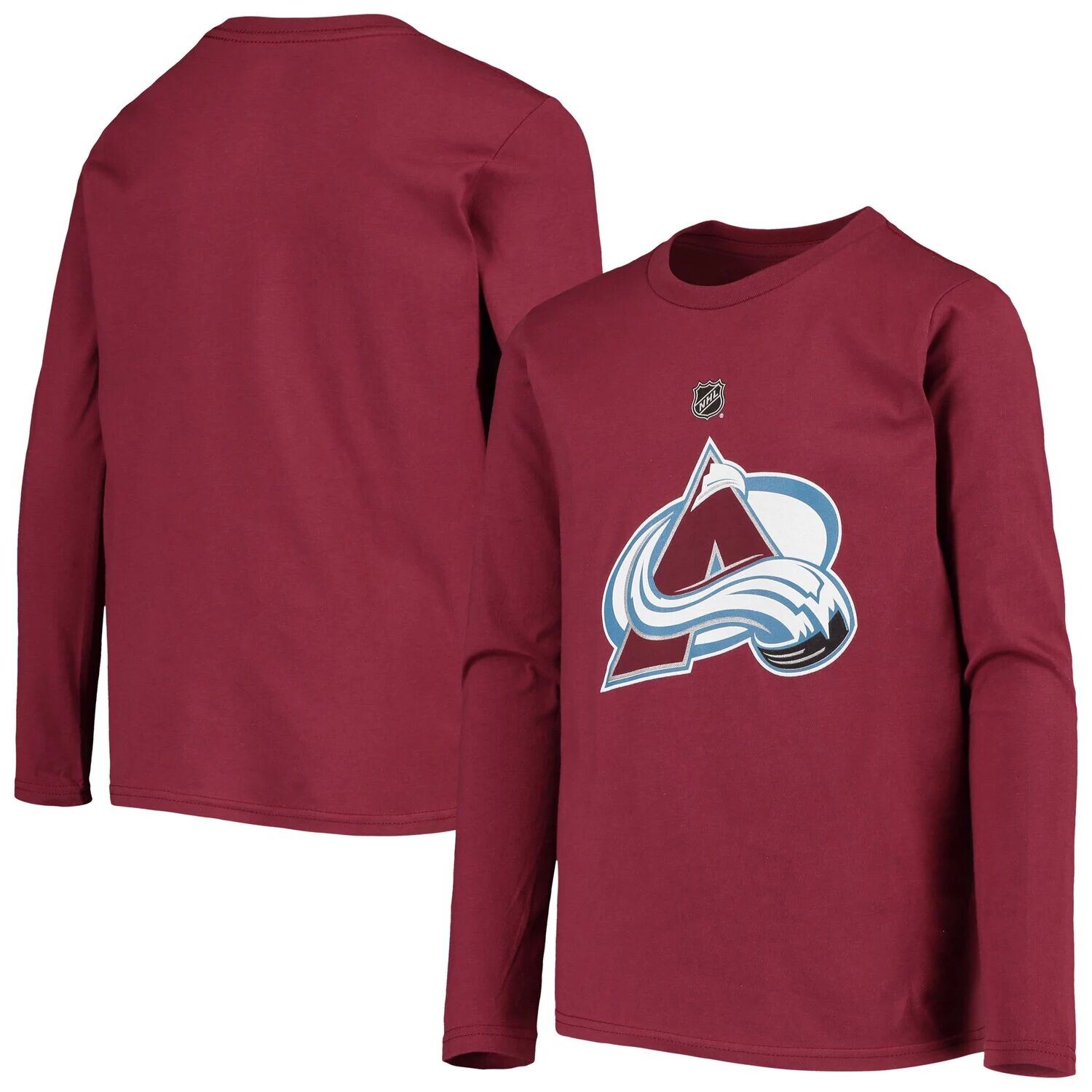 Молодежная футболка с длинным рукавом и логотипом Colorado Avalanche Primary бордового цвета Outerstuff
Молодежная футболка с длинным рукавом и логотипом Colorado Avalanche Primary бордового цвета Outerstuff