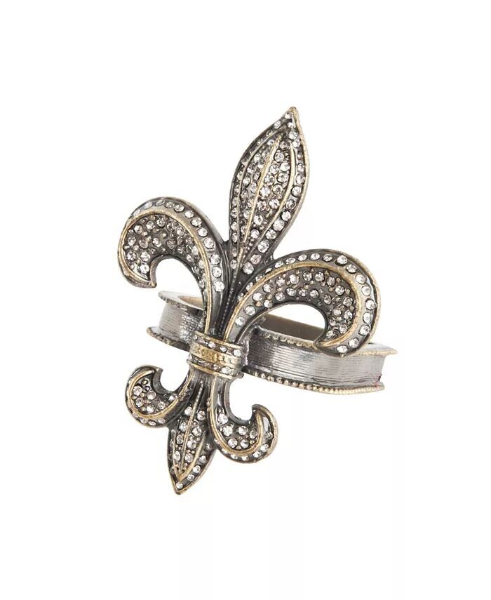 Кольцо для салфеток с дизайном Fleur-De-Lis, набор из 4 шт Saro Lifestyle, золото
Кольцо для салфеток с дизайном Fleur-De-Lis, набор из 4 шт Saro Lifestyle, золото