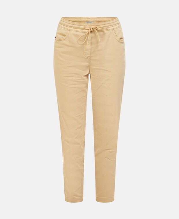 Повседневные брюки Comma, Casual Identity, бежевый 
Повседневные брюки Comma, Casual Identity, бежевый
