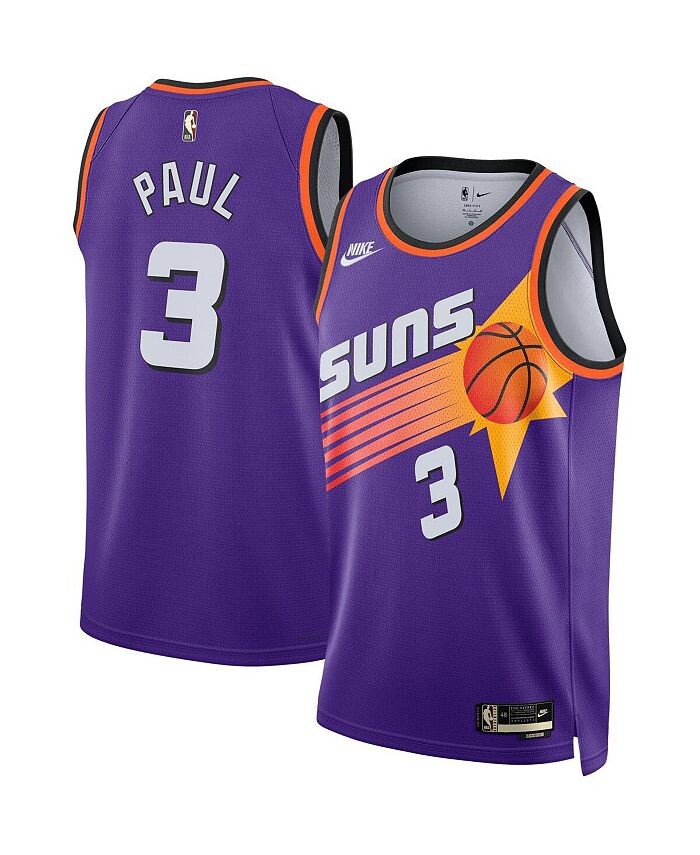 Мужская джерси Swingman Chris Paul Purple Phoenix Suns 2022/23 — классическое издание Nike, фиолетовый
Мужская джерси Swingman Chris Paul Purple Phoenix Suns 2022/23 — классическое издание Nike, фиолетовый