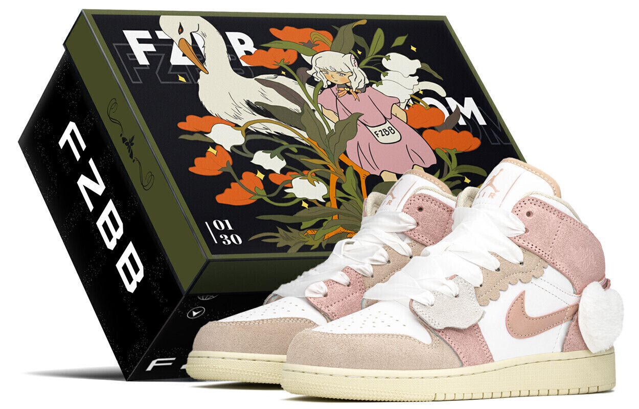 Кроссовки Air Jordan 1 Vintage Basketball Shoes Women's Mid-top White/pink, белый
Кроссовки Air Jordan 1 Vintage Basketball Shoes Women's Mid-top White/pink, белый