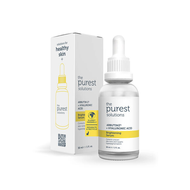 Крем против пятен на коже Sérum iluminador arbutina 2% + ácido hialurónico The purest solutions, 30 мл
Крем против пятен на коже Sérum iluminador arbutina 2% + ácido hialurónico The purest solutions, 30 мл