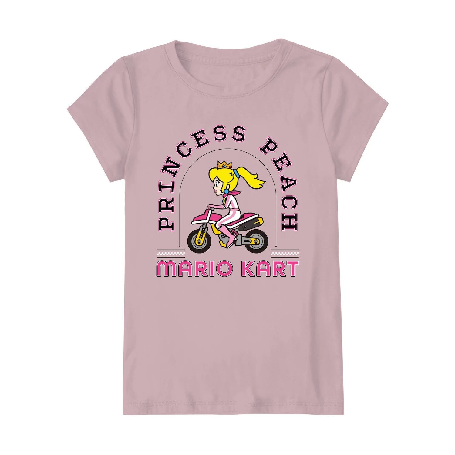 Футболка с рисунком «Принцесса персик» для девочек 7–16 лет Nintendo Mario Kart Licensed Character
Футболка с рисунком «Принцесса персик» для девочек 7–16 лет Nintendo Mario Kart Licensed Character