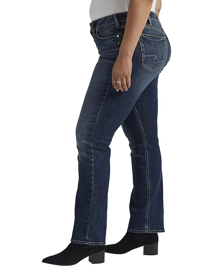 Джинсы Silver Jeans Co. Plus Size Suki Mid-Rise Slim Bootcut Jeans W93639ECF443, цвет Dark Indigo Wash
Джинсы Silver Jeans Co. Plus Size Suki Mid-Rise Slim Bootcut Jeans W93639ECF443, цвет Dark Indigo Wash