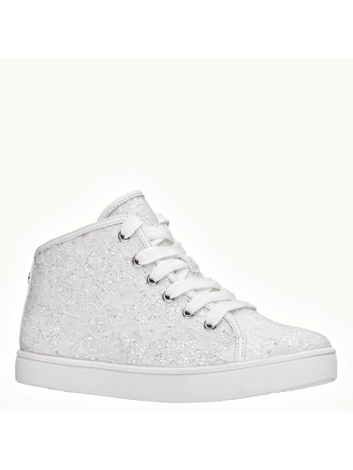 Модные высокие кроссовки Penelope Girls с блестками Nina, цвет White Glitter
Модные высокие кроссовки Penelope Girls с блестками Nina, цвет White Glitter