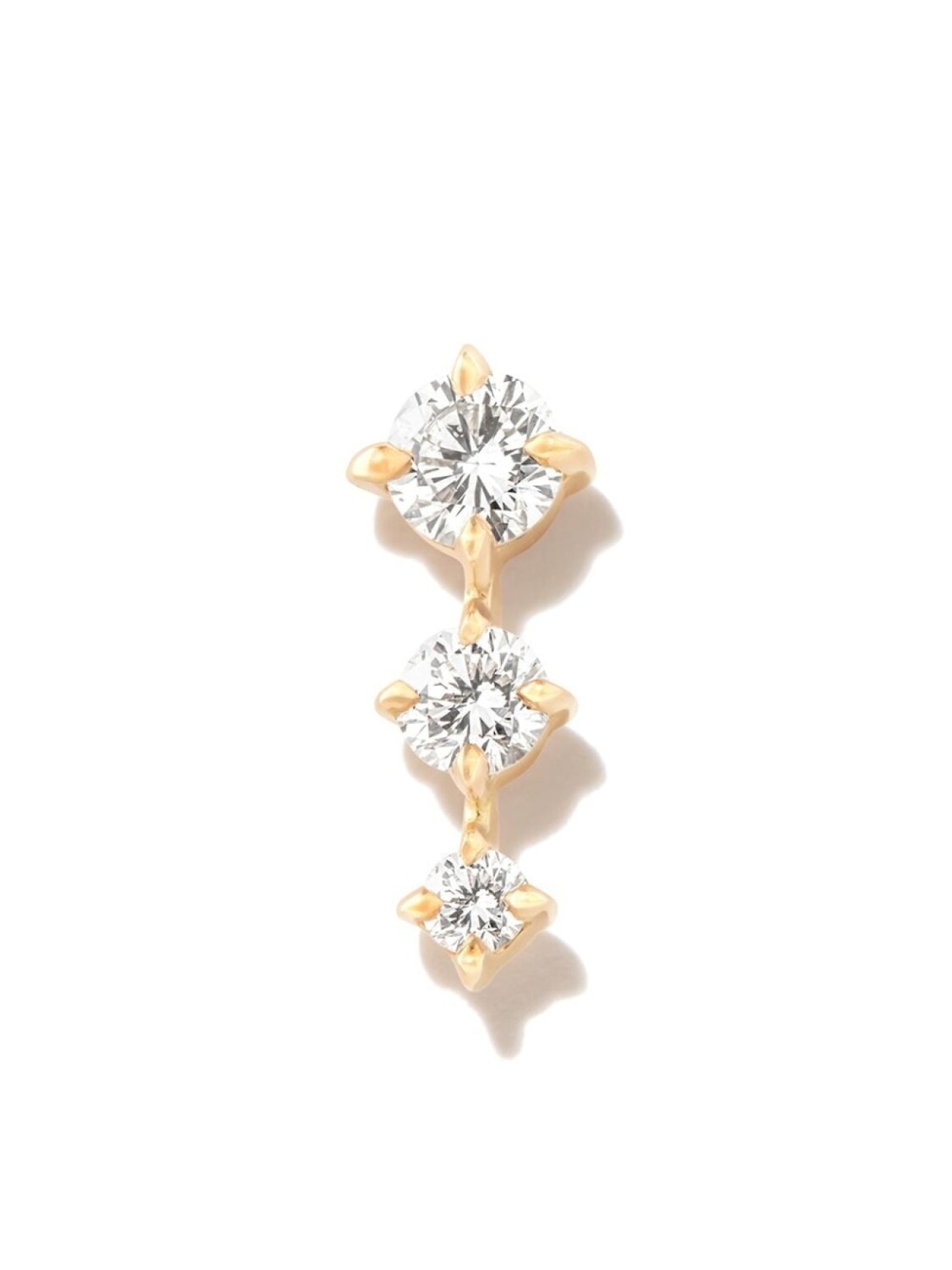 Серьга Éclat из желтого золота с бриллиантами Lizzie Mandler Fine Jewelry, золотой
Серьга Éclat из желтого золота с бриллиантами Lizzie Mandler Fine Jewelry, золотой