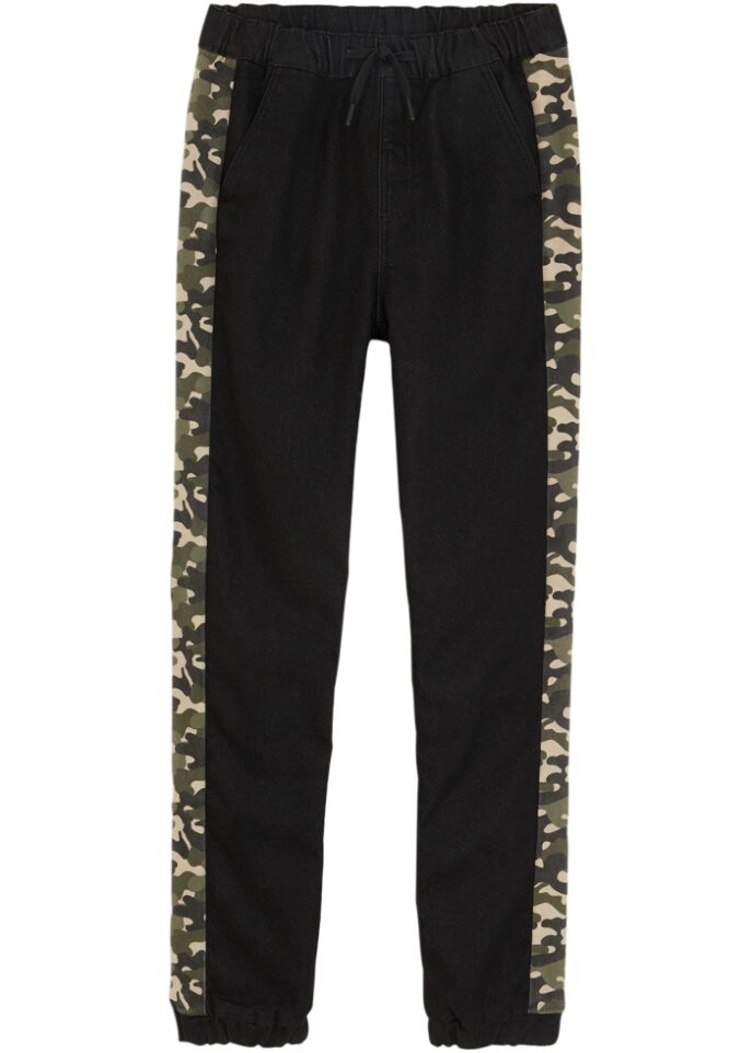 Зимние джинсы для мальчиков с камуфляжными вставками John Baner Jeanswear, черный
Зимние джинсы для мальчиков с камуфляжными вставками John Baner Jeanswear, черный